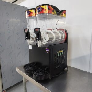 New 15L double slush machine